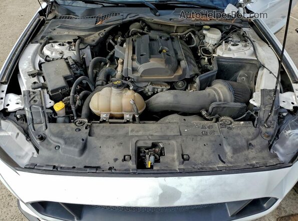 1FA6P8TH5K5203774 2019 FORD MUSTANG White Вид задньої частини салону