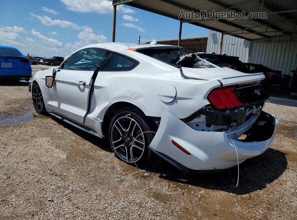 1FA6P8TH5L5147952 2020 FORD MUSTANG White Trasero izquierdo