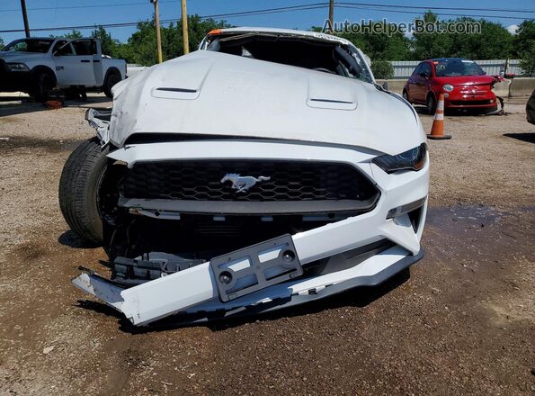 1FA6P8TH5L5147952 2020 FORD MUSTANG White Vista frontal