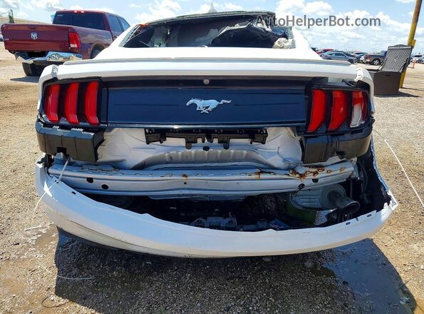 1FA6P8TH5L5147952 2020 FORD MUSTANG White Vista trasera