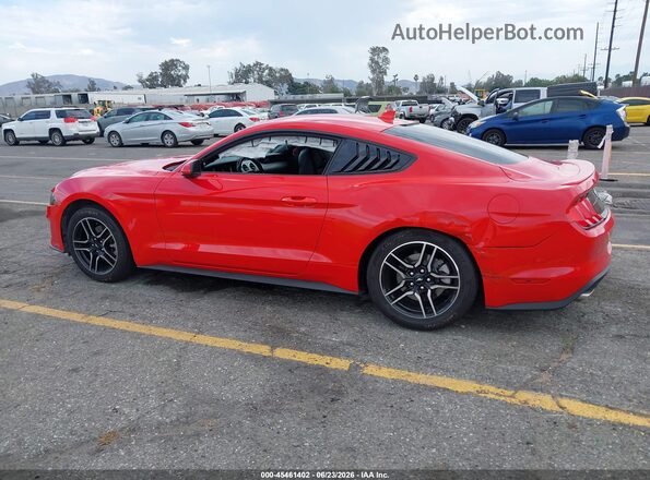 1FA6P8TH5M5107310 2021 FORD MUSTANG Red Widok wnętrza 360 stopni