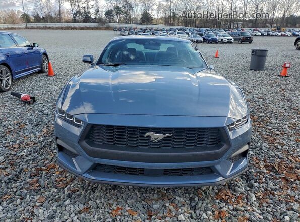1FA6P8TH5R5146342 2024 FORD MUSTANG Blue Widok z przodu