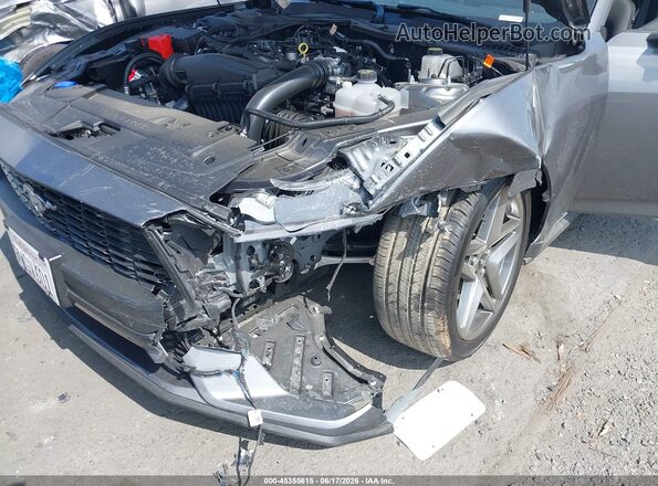 1FA6P8TH5S5128705 2025 FORD MUSTANG Gray Widok z przodu