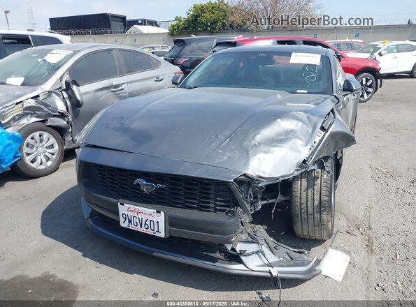 1FA6P8TH5S5128705 2025 FORD MUSTANG Gray Widok zestawu wskaźników