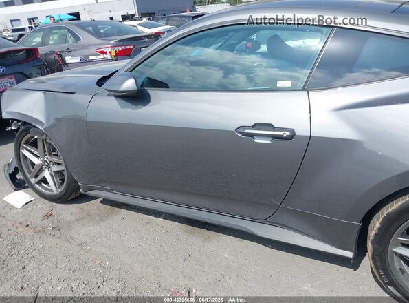 1FA6P8TH5S5128705 2025 FORD MUSTANG Gray Widok wnętrza 360 stopni