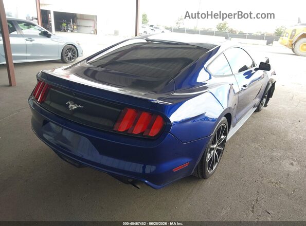 1FA6P8TH6G5317838 2016 FORD MUSTANG Blue უკანა მარჯვენა