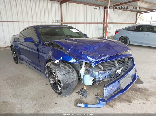 1FA6P8TH6G5317838 2016 FORD MUSTANG Blue წინა ხედი