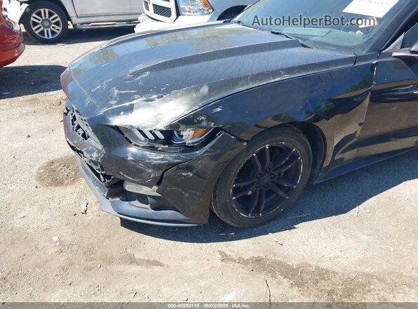 1FA6P8TH6H5205574 2017 FORD MUSTANG Black Front view