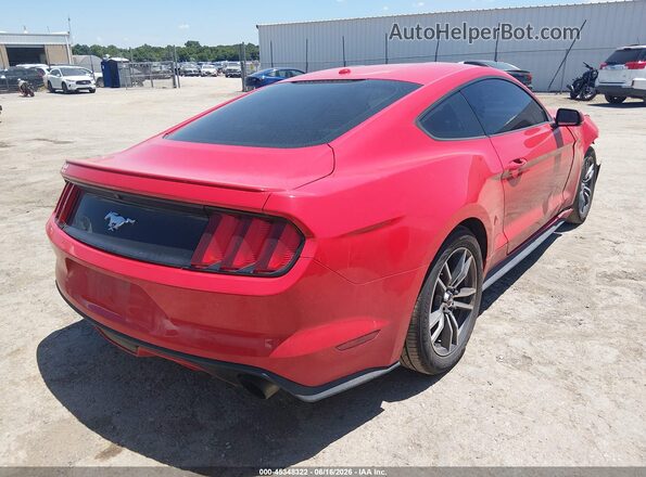 1FA6P8TH6H5281909 2017 FORD MUSTANG Red Trasero derecho