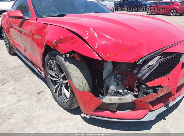 1FA6P8TH6H5281909 2017 FORD MUSTANG Red Vista frontal