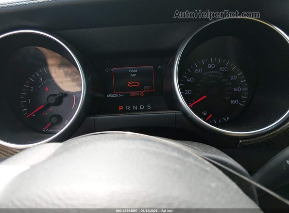 1FA6P8TH6K5106227 2019 FORD MUSTANG Коричневый Вид задних сидений