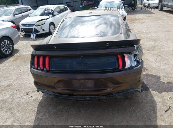 1FA6P8TH6K5106227 2019 FORD MUSTANG Коричневый 