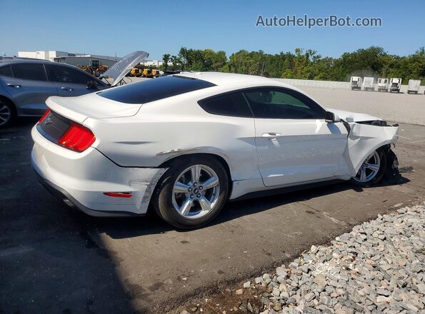 1FA6P8TH6K5114795 2019 FORD MUSTANG White Trasero derecho