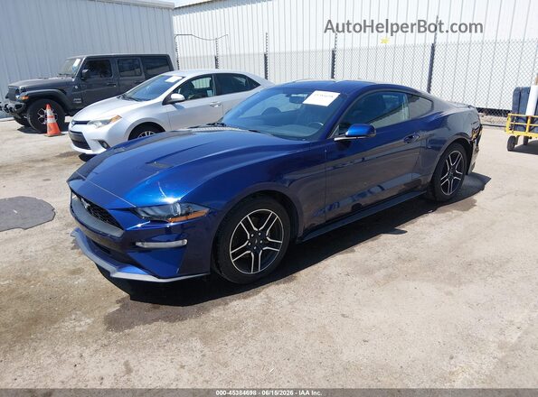 1FA6P8TH6K5123528 2019 FORD MUSTANG Dark Blue 