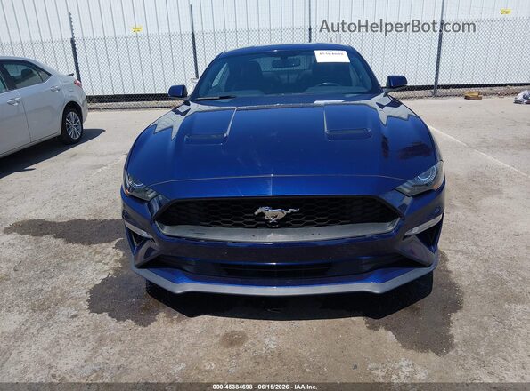 1FA6P8TH6K5123528 2019 FORD MUSTANG Dark Blue 