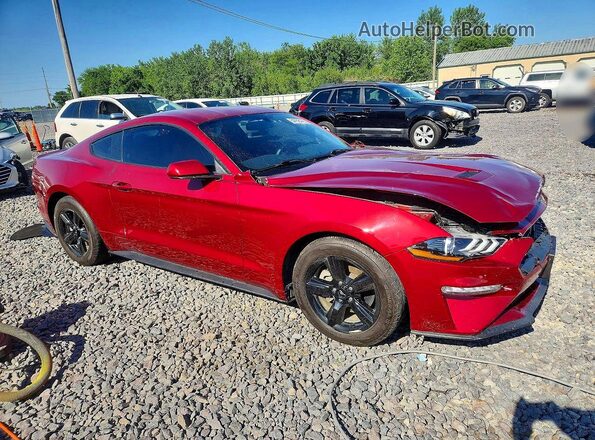 1FA6P8TH6K5161020 2019 FORD MUSTANG Red წინა მარჯვენა