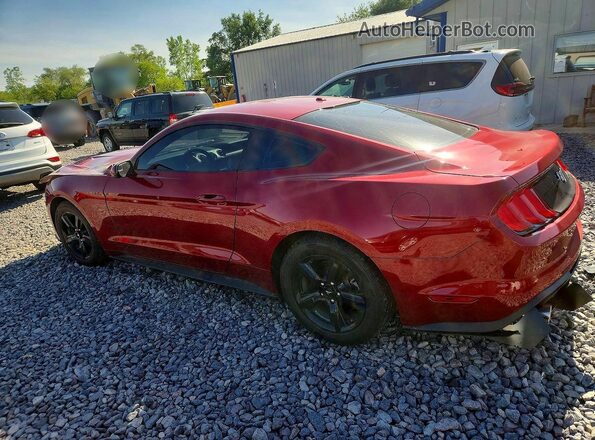 1FA6P8TH6K5161020 2019 FORD MUSTANG Red უკანა მარცხენა