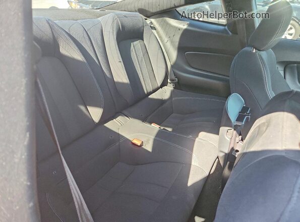 1FA6P8TH6K5161020 2019 FORD MUSTANG Red უკანა სავარძლების ხედი