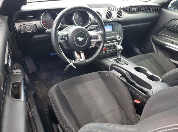 1FA6P8TH6K5168176 2019 FORD MUSTANG Black Dashboard view