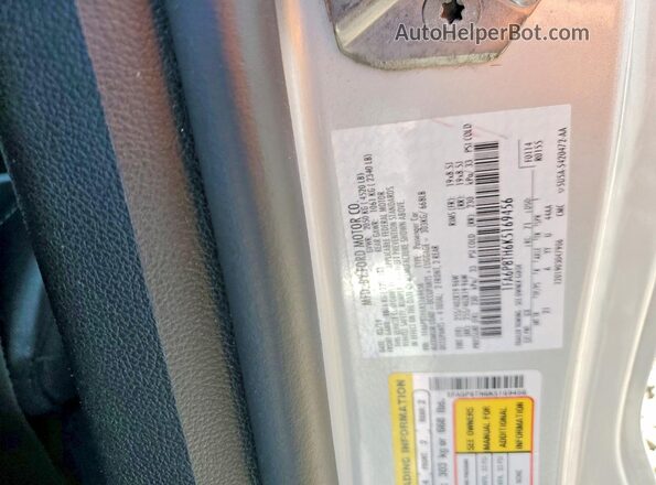 1FA6P8TH6K5169456 2019 FORD MUSTANG Silver 