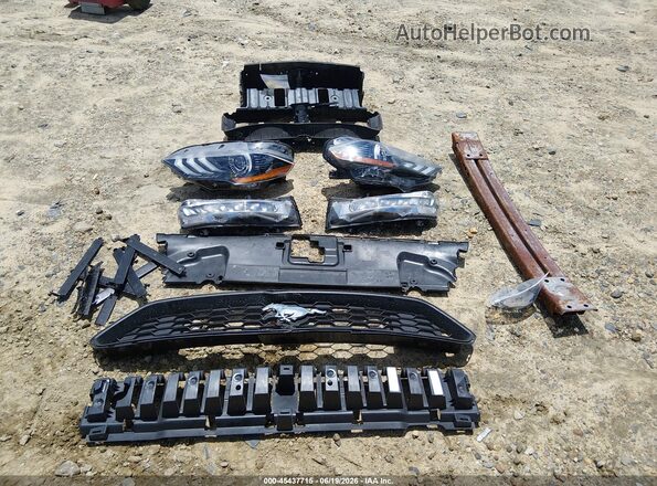 1FA6P8TH6L5175694 2020 FORD MUSTANG Черный Вид щитка приборов