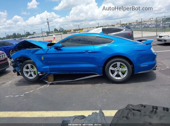 1FA6P8TH6M5117182 2021 FORD MUSTANG Синий 