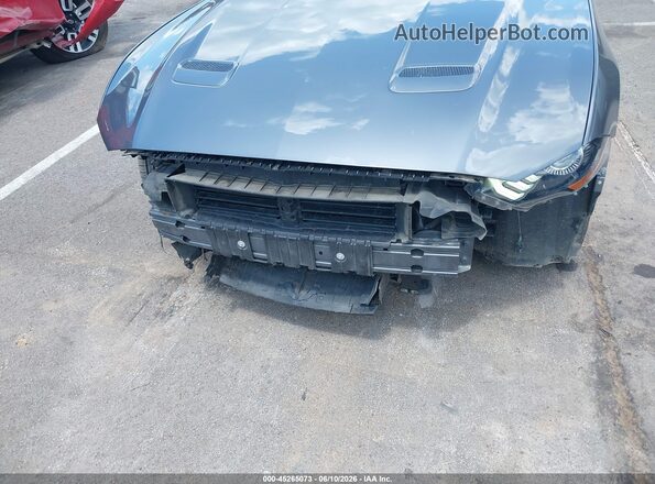 1FA6P8TH6M5131860 2021 FORD MUSTANG Gray 