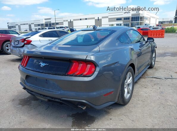 1FA6P8TH6M5154989 2021 FORD MUSTANG Gray უკანა მარჯვენა