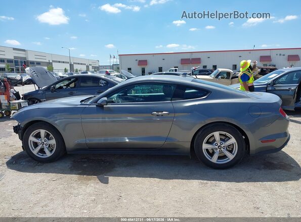 1FA6P8TH6M5154989 2021 FORD MUSTANG Gray სალონის 360-გრადუსიანი ხედი