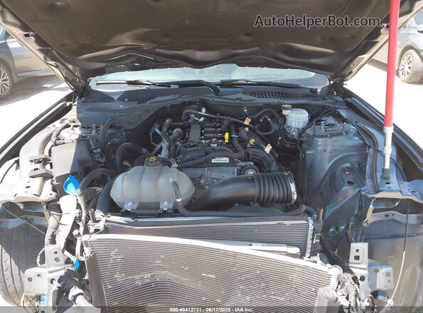1FA6P8TH6M5154989 2021 FORD MUSTANG Gray უკანა ხედი