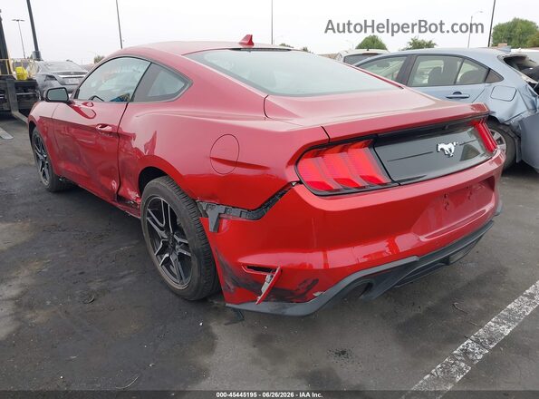 1FA6P8TH6P5106753 2023 FORD MUSTANG Red Հետևի ձախ