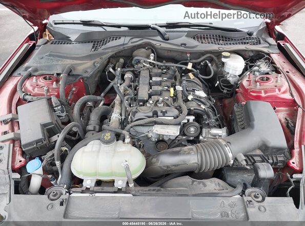 1FA6P8TH6P5106753 2023 FORD MUSTANG Red Հետևի տեսք