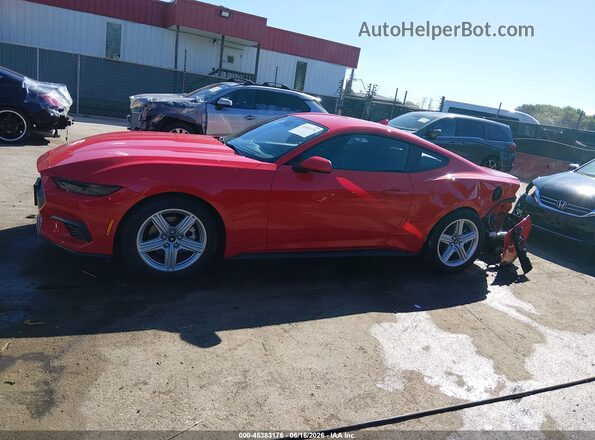 1FA6P8TH6T5114555 2026 FORD MUSTANG Red Vista interior de 360 grados