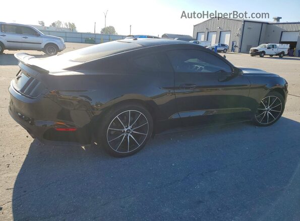 1FA6P8TH7G5219630 2016 FORD MUSTANG Black Trasero derecho