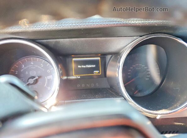 1FA6P8TH7G5219630 2016 FORD MUSTANG Black Vista del cuadro de instrumentos