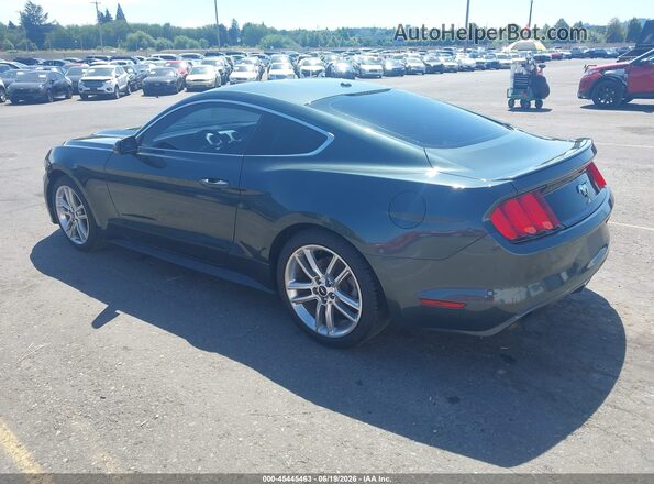 1FA6P8TH7G5269427 2016 FORD MUSTANG Green Trasero izquierdo