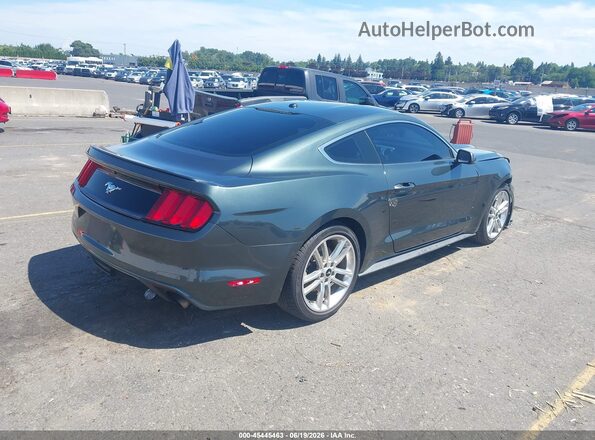 1FA6P8TH7G5269427 2016 FORD MUSTANG Green Trasero derecho