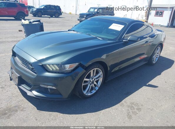 1FA6P8TH7G5269427 2016 FORD MUSTANG Green Vista tres cuartos delantera izquierda