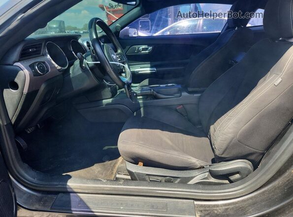 1FA6P8TH7G5294490 2016 FORD MUSTANG Серый Вид салона спереди