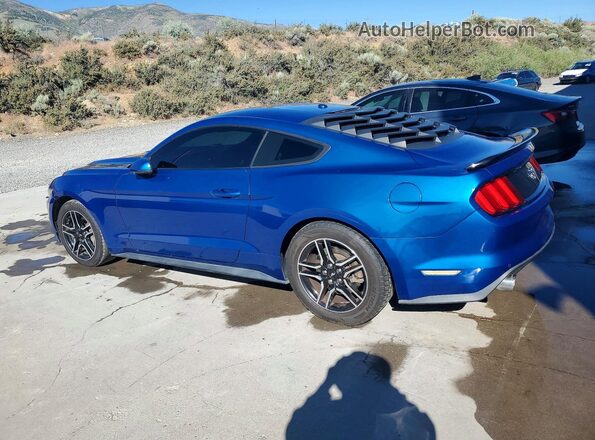 1FA6P8TH7H5257232 2017 FORD MUSTANG Blue Հետևի ձախ
