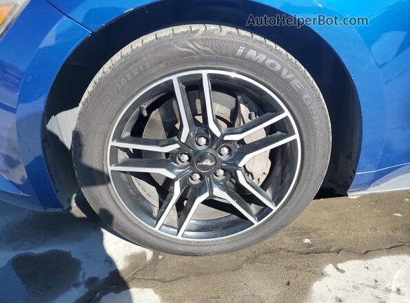 1FA6P8TH7H5257232 2017 FORD MUSTANG Blue 