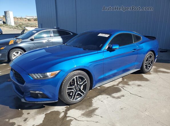 1FA6P8TH7H5257232 2017 FORD MUSTANG Blue 
