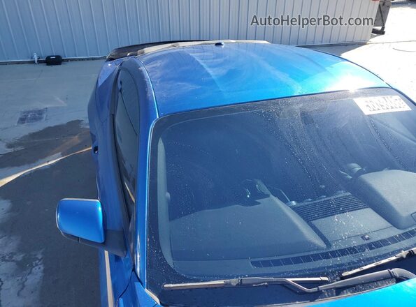 1FA6P8TH7H5257232 2017 FORD MUSTANG Blue Սալոնի 360 աստիճան տեսք