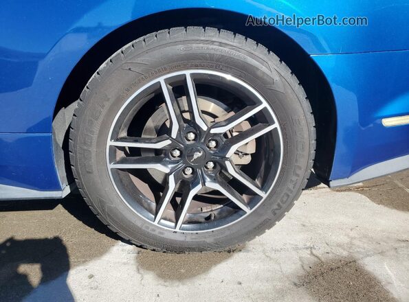1FA6P8TH7H5257232 2017 FORD MUSTANG Blue 