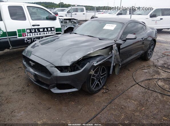 1FA6P8TH7H5322869 2017 FORD MUSTANG Gray Front left