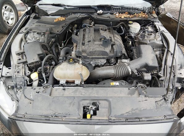 1FA6P8TH7H5322869 2017 FORD MUSTANG Gray Rear view