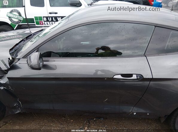 1FA6P8TH7H5322869 2017 FORD MUSTANG Gray 360 interior view