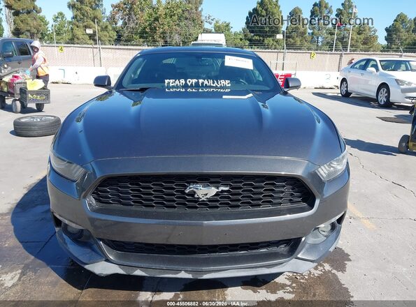 1FA6P8TH7H5340661 2017 FORD MUSTANG Серый Вид щитка приборов