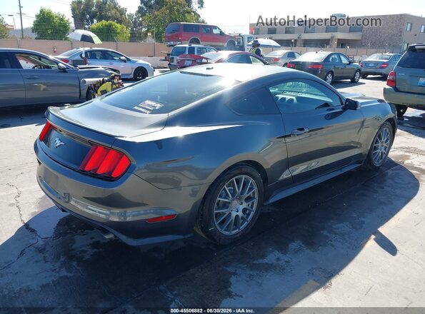 1FA6P8TH7H5340661 2017 FORD MUSTANG Серый Задняя правая четверть