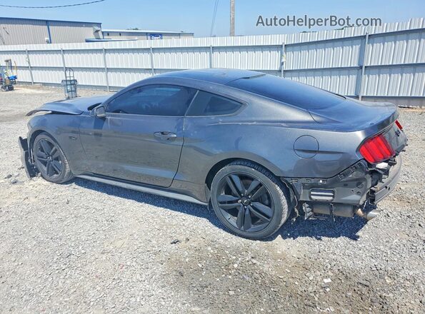 1FA6P8TH7H5357864 2017 FORD MUSTANG Gray Задня ліва чверть